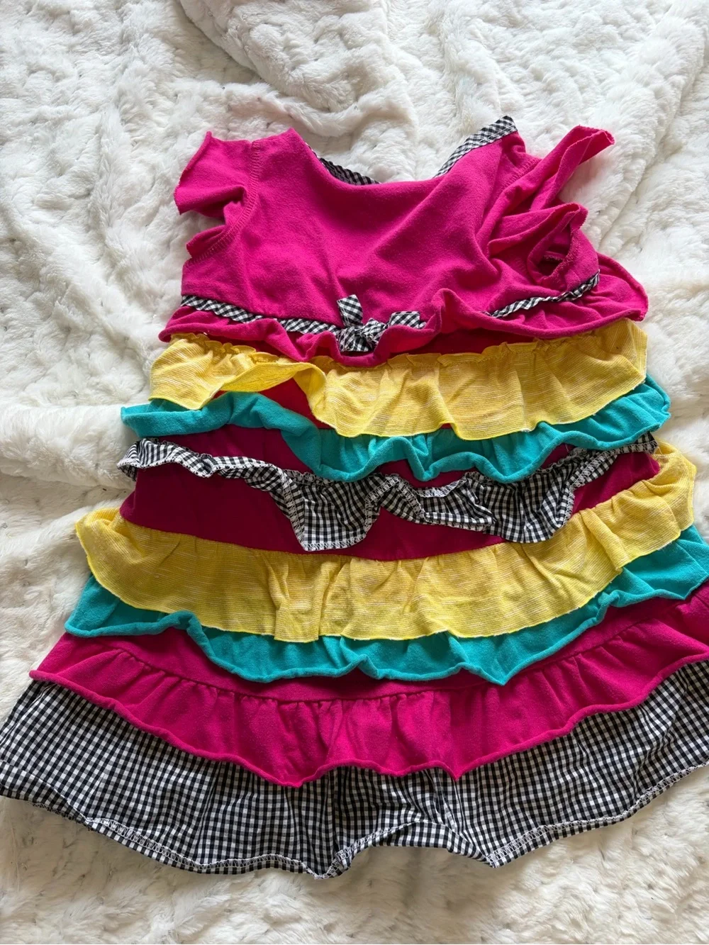 🌈 Harajuku Mini for Target Girls 4T Ruffle Dress